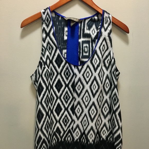 Boho *ANTHROPOLOGY*  CHARLIE JADE TANK TOP - Picture 1 of 6